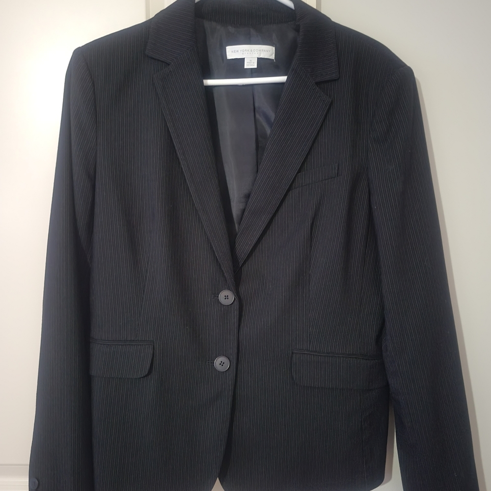 Blazer and skirt